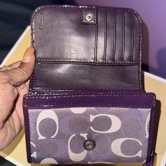 Vintage Coach bag & wallet - Picture 9 of 10